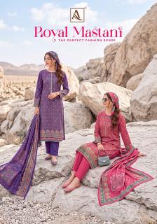 Alok suit royal mastani wholesale dress materials in hubli